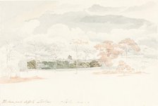Henham Park, Suffolk, 1801/1803. Creator: Cornelius Varley.
