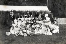 Congregational Church members picnic, c1910. Creator: Unknown.