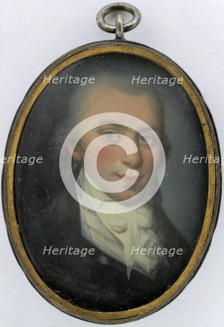 Portrait of a young Man, 1772-1834. Creator: Johann Carl Frederik Viertel.