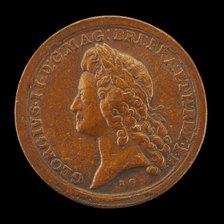 George II, 1683-1760, King of Great Britian 1727 [obverse], 1731. Creator: John Croker.