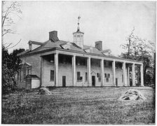 George Washington's home, Mount Vernon, Virginia, late 19th century. Artist: John L Stoddard