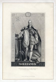 William IV of the United Kingdom, 19th century.Artist: A Krausse
