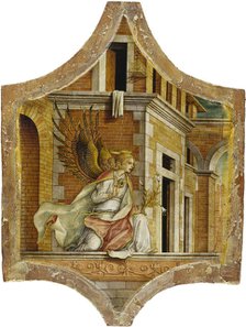 The Angel of the Annunciation, 1482. Creator: Carlo Crivelli.