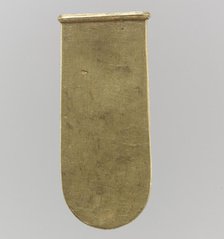 Gold Strap End (Unfinished), Avar, 700s. Creator: Unknown.