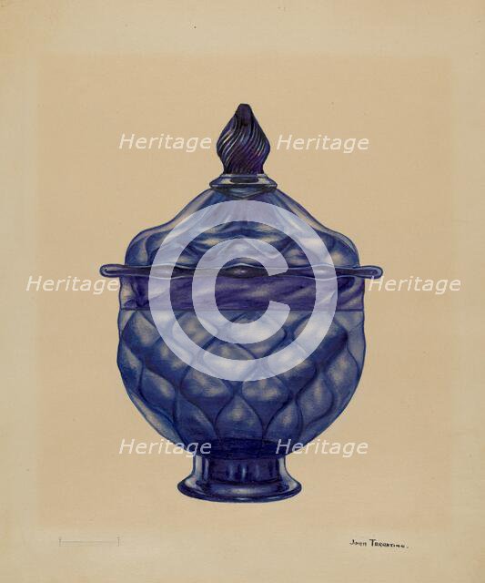 Sugar Bowl, 1935/1942. Creator: John Tarantino.