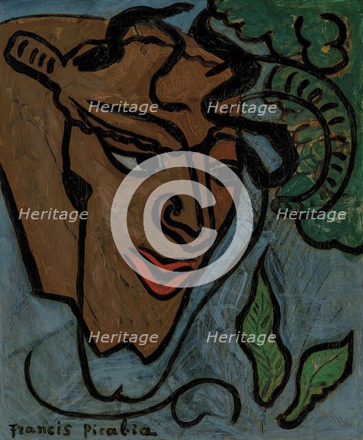 Tête de faune, c1934-1935. Creator: Picabia, Francis (1879-1953).