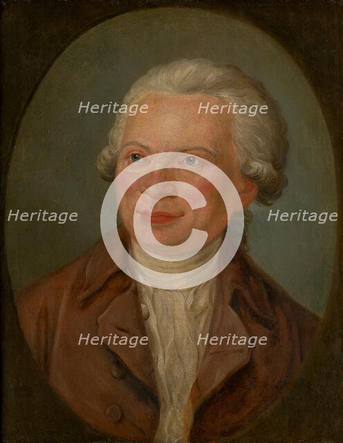 Portrait of the Composer Johann Abraham Peter Schulz (1747-1800) , 1790. Creator: Frisch, Johann Christoph (1738-1815).
