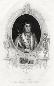 Henry VII, first Tudor King of England, 1860. Artist: Unknown