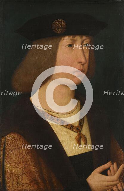 Portrait of Philip the Fair, Duke of Burgundy, c.1500. Creator: Anon.