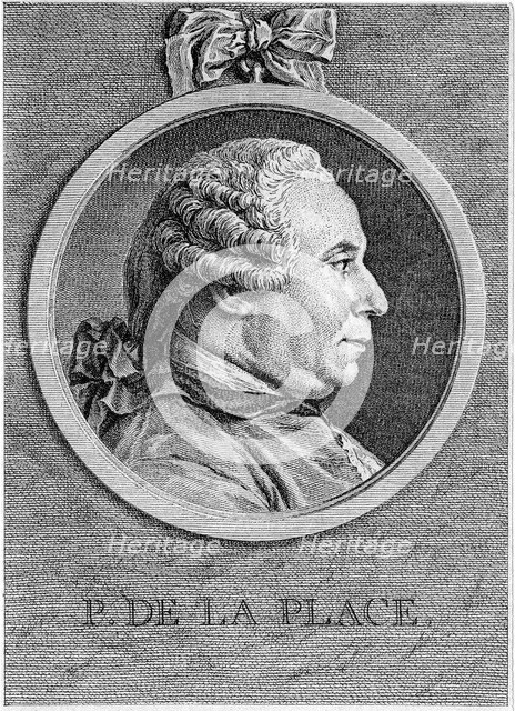 Pierre Simon Laplace, French mathematician and astronomer, 18th century. Artist: Unknown