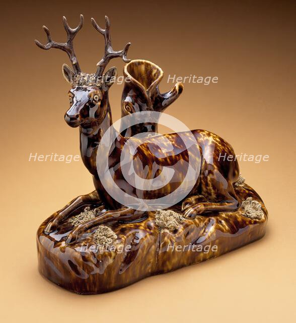 Figure of a Buck, c.1850. Creator: Lyman Fenton & Co.