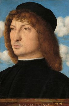 Portrait of a Venetian Gentleman, c. 1500. Creator: Giovanni Bellini.