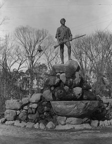 Statue of Capt. Parker, Lexington, Mass., c1902. Creator: Unknown.