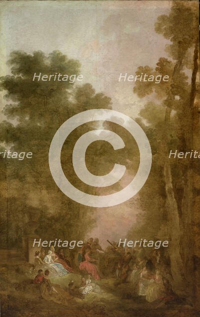 Concert in the Park, 1785. Creator: Jean Pierre Norblin.