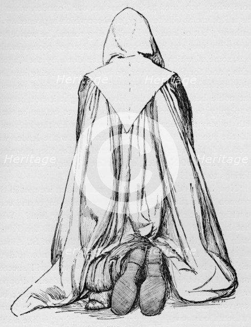 'Monk of the Order of St. Benedict', c1897. Artist: William Patten.