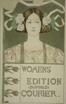 Womens edition (Buffalo) courier, c1893 - 1897. Creator: Unknown.