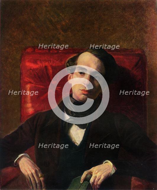 'Portrait of the Writer Alexandr Nikolayevich Strugovshchikov', 1840, (1965).  Creator: Karl Briullov.