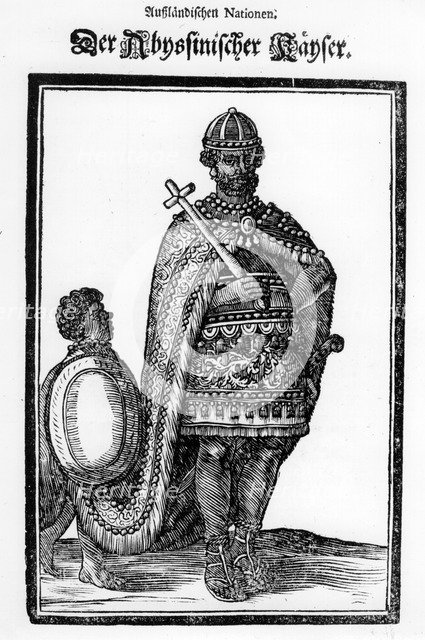 'The Abyssinian Emperor', 17th century. Artist: Anon