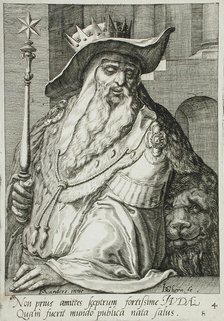 Judah, c1590. Creator: Jacques de Gheyn II.