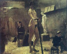 The Atelier of Gustave Moreau, c1895. Creator: Matisse, Henri (1869-1954).