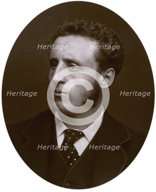 Walter William Ouless, portrait painter, 1880. Creator: Lock & Whitfield.