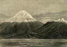 'Chimborazo and Carihuairzao, from the Direction of Riobamba', 1881. Creator: Unknown.