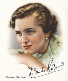 Denise Robins, 1937. Artists: Unknown, WD & HO Wills.