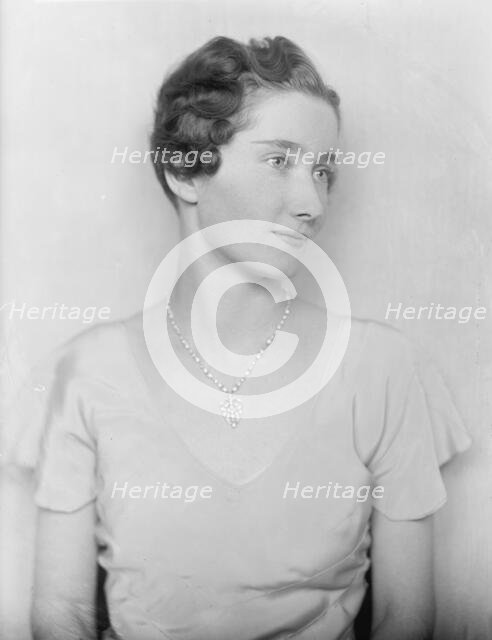 Hatcher, Lucille - Portrait, 1933. Creator: Harris & Ewing.