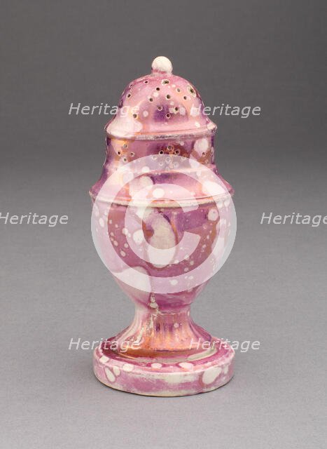 Salt or Pepper, Sunderland, 1810/20. Creator: Unknown.