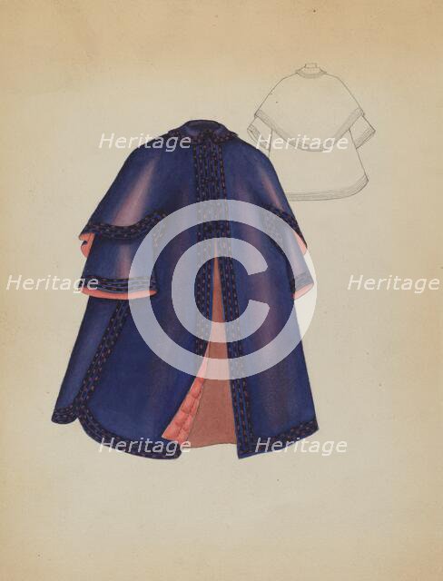 Child's Coat, c. 1937. Creator: Dorothy Gernon.