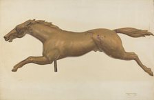 Galloping Horse Weather Vane, c. 1937. Creator: Chris Makrenos.