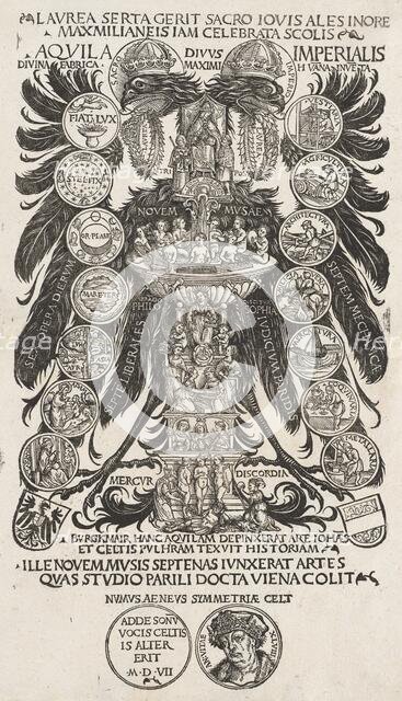 The Imperial Eagle, 1507. Creator: Hans Burgkmair, the Elder.