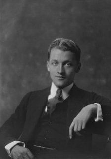 Mr. R.R. Dickey Jr., portrait photograph, 1919 June 7. Creator: Arnold Genthe.