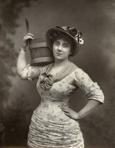 Leonora Braham, British opera singer and actress, 1882.  Artist: London Stereoscopic & Photographic Co