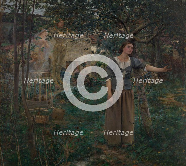 Joan of Arc, 1879. Creator: Jules Bastien-Lepage.