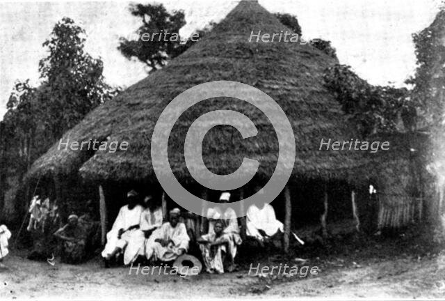 The French Aggressions in West Africa: scenes in the Royal Niger Company's Territory, 1898. Creator: Charles Forbes Harford-Battersby.