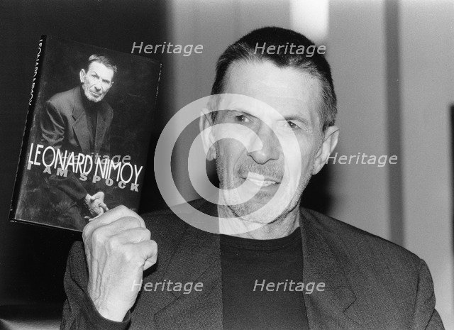 Leonard Nimoy (1931- ), American actor, 1995. Artist: J  Nathan
