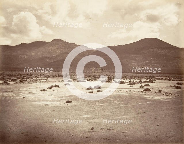 Road View to Sutro Tunnel, 1875, printed ca. 1876. Creator: Carleton Emmons Watkins.