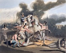 Battle of Talavera, Spain, 28th July 1809 (1819). Artist: T Fielding