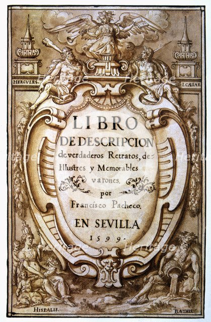 Francisco Pacheco (1564 - 1654), Spanish painter, master and father-in-law of Diego de Velázquez.…