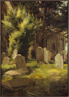 Cemetery of Saint-Pierre-de-Montmartre, around 1870, current 18th arrondissement, c1865-1875. Creator: Unknown.