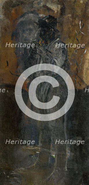 Figure of a Man, 1890-1900. Creator: Ladislav Mednyanszky.