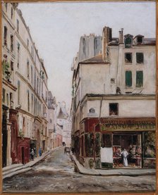 Rue Hautefeuille, 1886. Creator: Unknown.