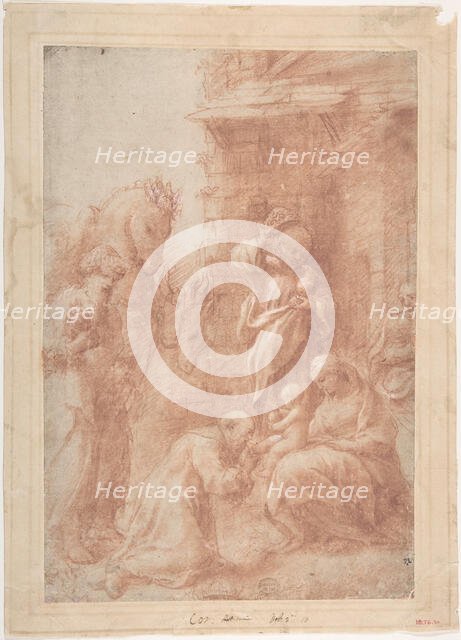 The Adoration of the Magi, ca. 1517. Creator: Correggio.