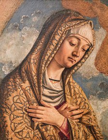 Vergine incoronata, 1499-1500. Creator: Caselli, Cristoforo (ca 1460-1521).