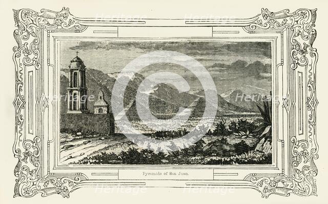 'Pyramids of San Juan', 1849. Creator: Unknown.
