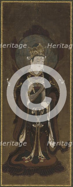 One of the twelve deva: Taishaku-ten (Indra), late 15th-early 16th century. Creator: Unknown.