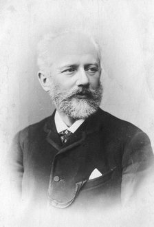 Peter Ilich Tchaikovsky, (1840-1893), Russian composer. Artist: Unknown