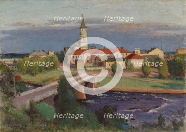 Oulu, 1922. Creator: Eero Jarnefelt.