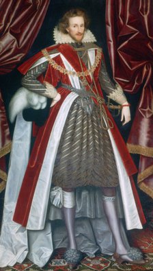'Philip Herbert, 4th Earl of Pembroke', c1615. Artist: William Larkin